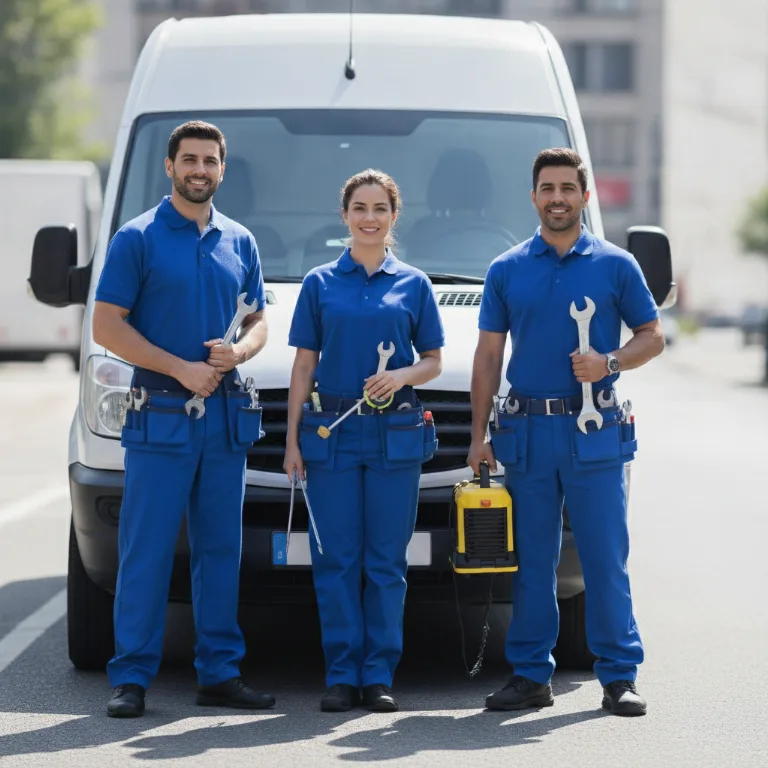 Industriewäscherei Team in Gladbeck